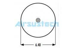 China Goodyear Air Spring Replacement 2B9-218 Helper Springs Pneumatics W01-358-6927 Firestone supplier