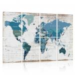 Polyester Sound Absorbing Board Print World Map for sale