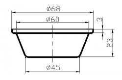 China Rk Bakeware China Self Cutting Savoury Pie Tin Pallet Tray supplier