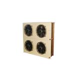 V Type Copper Tube Dry Type Air Cooler For Immersion Cooling System for sale