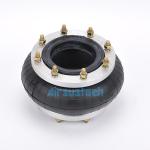 Aluminum Alloy Rubber Airbags 260130H-1 Flange Air Spring For Heavy-Duty Industrial Applications for sale