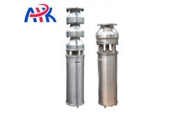 China 7.5kw Stainless Steel Submersible Fountain Pump QSP Silver Color 60m supplier