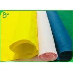 Anti - Aging Light Texture Washed Kraft Fabric For Hand Bags Raw Material