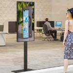49inch Floor Standing Lcd Digital Signage Display Window Display Screen Lcd Advertising Indoor for sale
