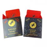 Wholesale Price Luxury Honey Box And Films Packaging Whole Set Wooden Honey Pills Gold Black Bull Male Enhancement for sale