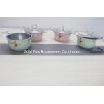 Oem Belly Stainless Steel Restaurant Soup Pot With Metallic Painting for sale