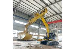 China BS900E Excavator Telescopic Arm With Clamshell Bucket Welding Multi-strand Wire Ropes supplier