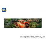 Cute / Fancy Printing 3D Lenticular Ruler , Plastic Flexible Ruler Customized Shape
