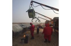 China 13000KG Weight Pipeline Induction Heater For Field Pipeline Construction supplier
