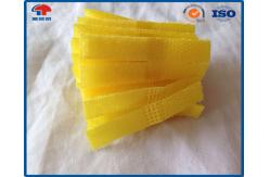 China Ultrasonic Welding Processing Nylon belt buckle hook and loop In Yellow Colour supplier