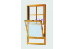 China 70mm Depth 6063 -T5 Aluminum Single Hung Windows Anodized supplier
