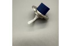 China Lightweight aluminum gas canister valve for backpackers with instant-click fitting supplier