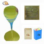 Ratio 1:1 PU Rubber Concrete Stamp Casting Liquid Polyurethane Rubber for sale