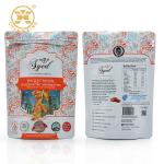 CPP Doy Pack Pitted Dates Printed Zip Lock Food Packaging Bags With Butterfly Ziplockk for sale