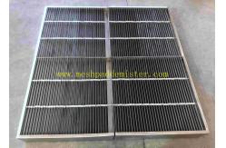 China Rectangle Ss316l Chevron Mist Eliminator Custom Design And Fabrication supplier