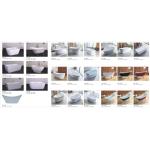 Circular Shape Solid Surface Stone Bathtub Freestanding Tub ABS Material for sale