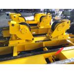 Yellow Conventional Hydraulic Fit Up Welding Rotator For Pipe Butt Welding for sale