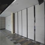 Aluminum Profile Manual Hotel Folding Partition Walls / Movable Wall Dividers for sale