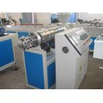 High efficiency Plastic Pipe Extrusion Line , Double Screw PVC Fiber Reinforced Soft Pipe Production Line for sale