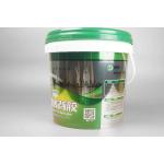 Clear PP Plastic Round Plastic Buckets With Lids for sale
