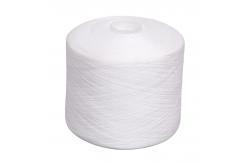 China Raw White 42/2 Spun Polyester Yarn 100% Yizheng For Sewing Thread supplier