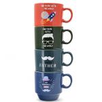 14OZ Customized Dad Mugs Ceramic Mug With Gift Set Best Gift for father's day for sale