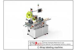 China 380V Customized C Wrap Labeling Machine Servo Motor Driving supplier
