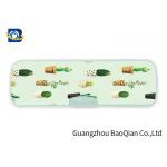 3D Picture Plastic Pencil Container , Lenticular Printing Services Eco - Friendly Material