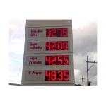 P10 Waterproof  Single red color Led Advertising Display Screen, Led TV Screen for sale