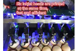 China Simple Operation Egg Date Code Stamp Machine With Low Diffusion Printing Ink supplier