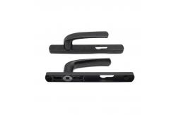 China Home Office Aluminum Lever Door Handle with key lock OEM ODM Service supplier