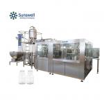 Mango Juice Filling Machine Automatic Plastic Sealing Square Bottle 15000BPH for sale