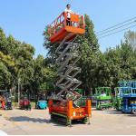 6m 8m 10m 12m Crawler Scissor Lift Platform For Construction Site for sale