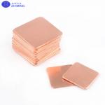 Copper Substrate Copper Cubic Cu Wafer / Substrate 100 110 111 Orientaiton SSP DSP  Purity 99.99% for sale