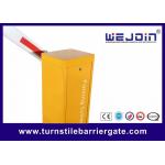Solar Powered Parking Barrier Gate Servo Motor Wheel Manual Release Auto Closing for sale