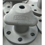 350 KN Carbon Iron Marine Mooring Components T Head Dock Bollards