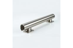 China Heavy-Duty Stainless Steel Handrails with PVD Finish for Glass Fencing supplier