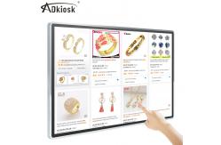 China Android FHD Advertising Digital Signage 55 Inch 65 Inch Advertising LCD Display supplier