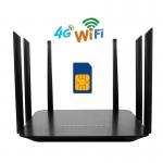 WiFi CPE 5dBi High Gain 5g mesh router 6 Antennas 1200Mbps Dual Band LTE Modem for sale