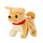 Odorless 20cm Vocalizing Dog Plush Doll For Children for sale