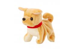 China Odorless 20cm Vocalizing Dog Plush Doll For Children supplier