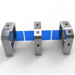 Automatic Opening Swing Turnstile Barrier Gate Handicapped Wide Channel Smart Card Access Control