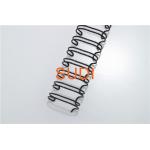 Glossy Nylon Coated Steel 33.5mm Spiral Binding Spines for sale