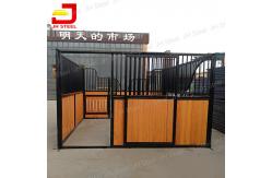 China Stunning Galvanized Pine Infill Metal Horse Stalls Medium Duty Custom supplier