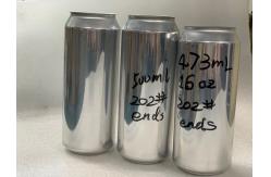 China 202# B64 CDL Bpani Blank Aluminum Beer Cans For Cider Coke supplier