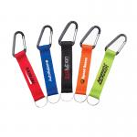 Multicolor Carabiner Keychains Metal Lobster Claw Silicone Materials for Events/Gifts for sale