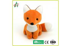 China Polyester Stuffing Furry Plush Mini Fox Stuffed Animal 3 10in supplier