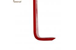 China Apiculture Hive Tools Beekeeping Equipment Red Stainless Steel Hive Tool Scraper supplier
