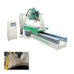 7.5kw 3500mm Automatic Stone Column Slot Cutting Machine For Marble Granite for sale