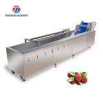 340KG Multi-functional vegetable washing machine large vegetable washing machine continuous type for sale